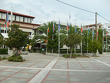 Asprovalta tengerparti sétány